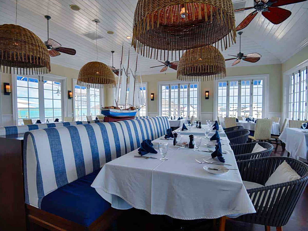 Harbour Island waterfront restaurant | The Boathouse