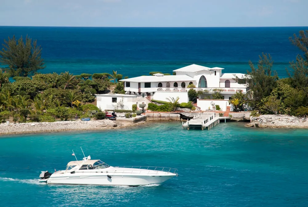 Billionaires home in the Bahamas
