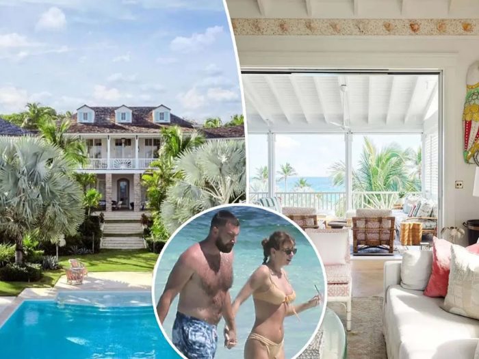 taylor swift in Harbour island Bahamas